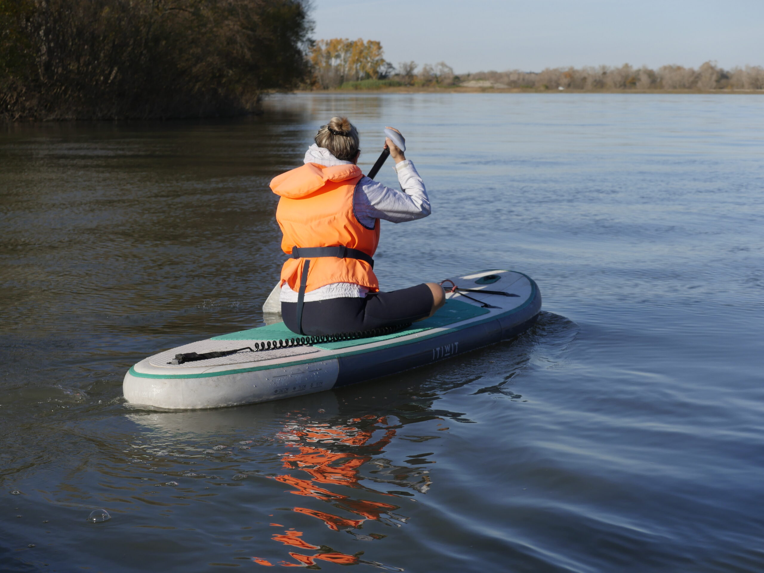 Le paddle sur le Rhône, c’est l’assurance de vivre une expérience de sérénité et d’aventure en même temps.